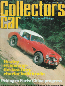 COLLECTOR'S CAR 1980 JULY - ROLLS ROYCE, HEALEY, PEKING-PARIS CITROEN, SUNBEAM